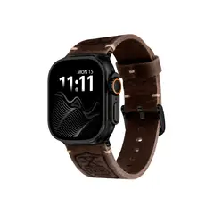 GENERICO - Correa Cuero Rude compatible con Apple Watch