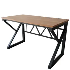 GENERICO - Escritorio Industrial 120x50x75 Cm Melamina Y Metal