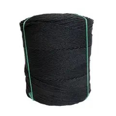 MARIENBERG - Cuerda Rafía de 5kg aprox 2,5mm Negro con Filtro UV 1 unidad