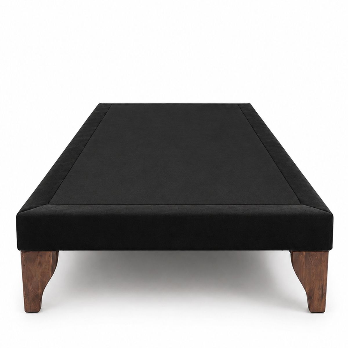 GENERICO - Base Cama 1.5 Plazas 105x190 Negro