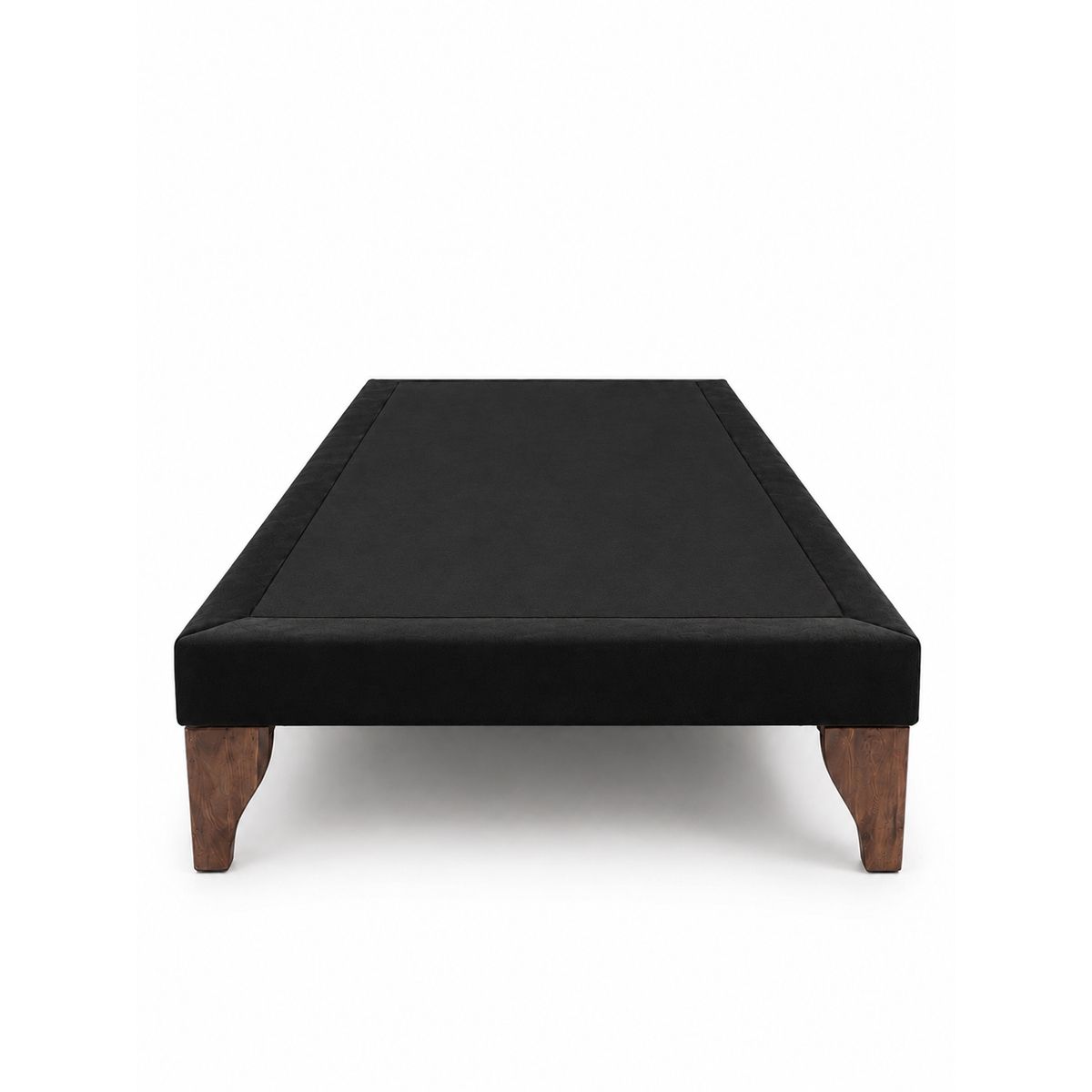 GENERICO - Base Cama 1.5 Plazas 105x190 Negro