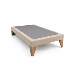GENERICO - Base Cama 1.5 Plazas 105x190 Beige