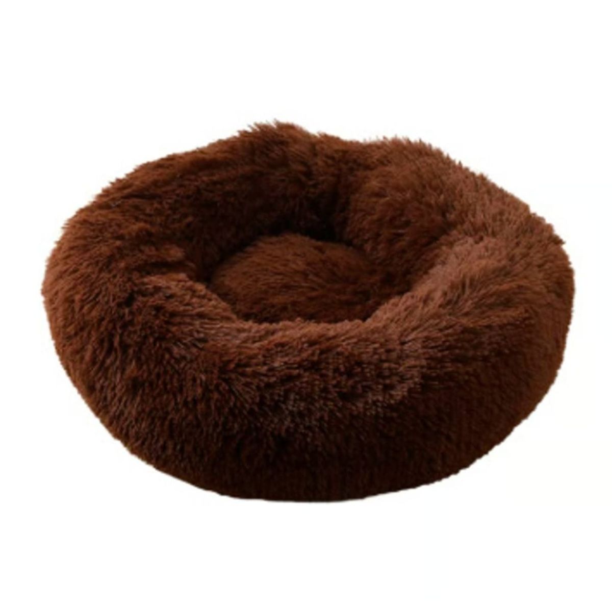 GENERICO - Camas para perros gatos Peludas Antiestrés  70cm
