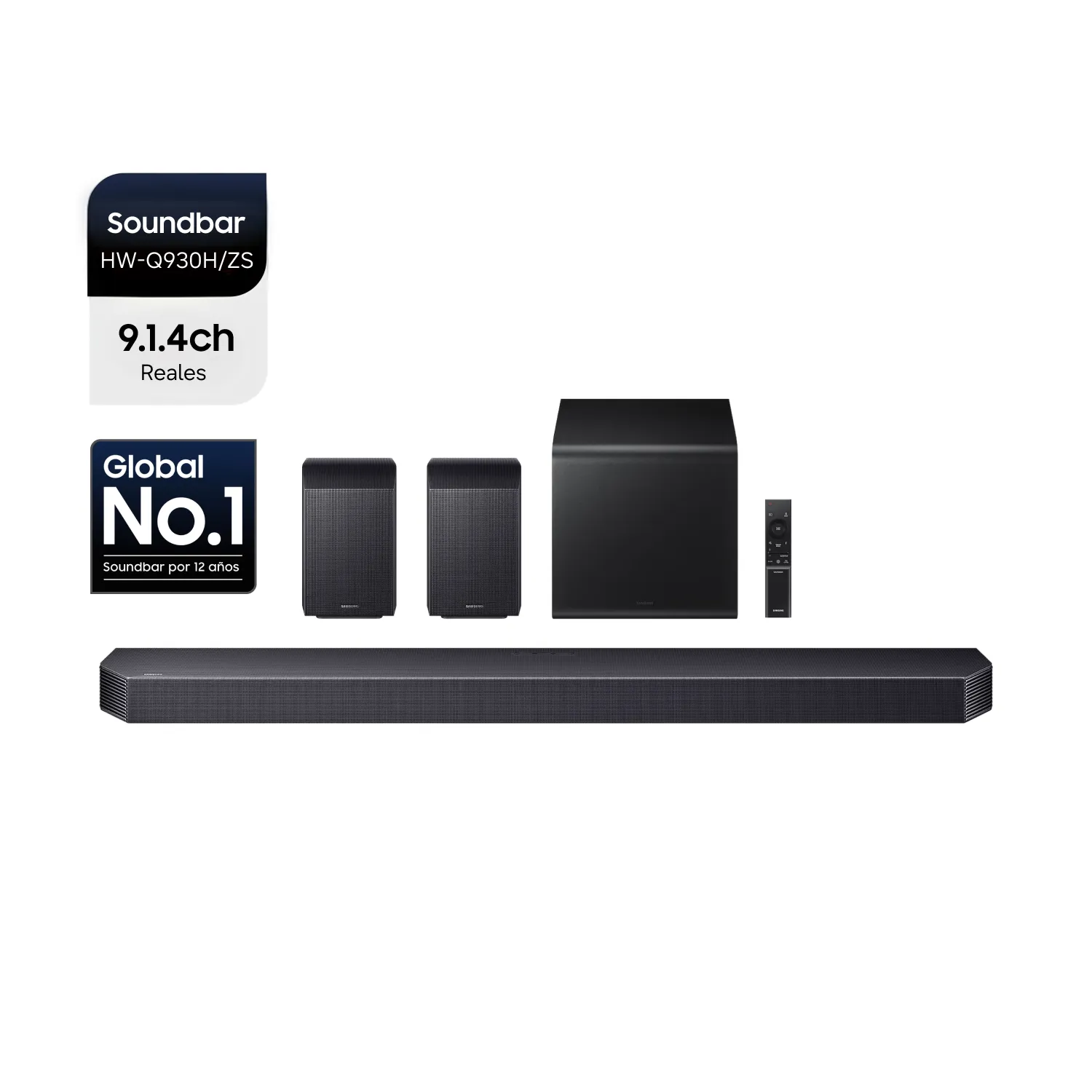 SAMSUNG Samsung Q-Series Soundbar HW-Q930H 9.1.4 Subwoofer y