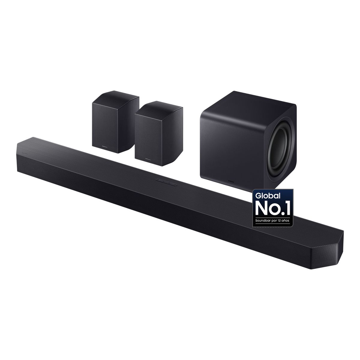 SAMSUNG - Samsung Q-Series Soundbar HW-Q990H 11.1.4 Subwoofer y Parlantes traseros 2026