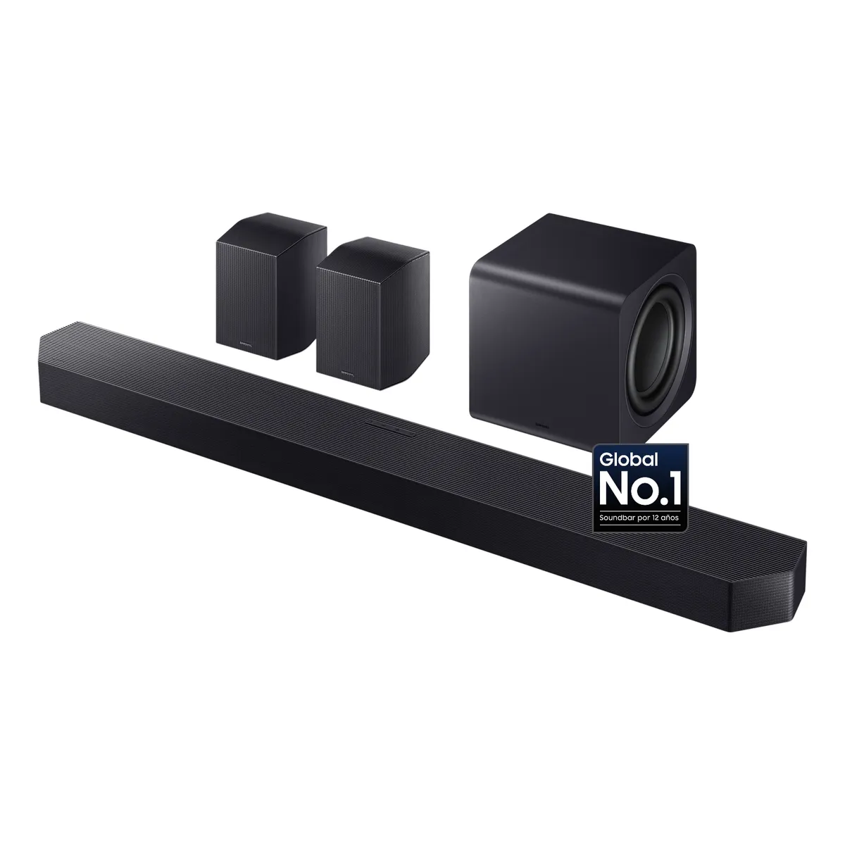 SAMSUNG - Samsung Q-Series Soundbar HW-Q990H 11.1.4 Subwoofer y Parlantes traseros 2026