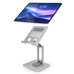 LINKON - Soporte Tablet Celular Escritorio 360° - Aluminio
