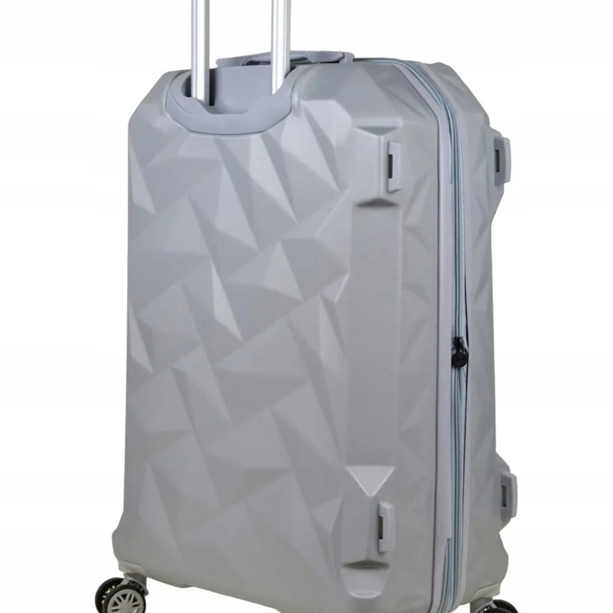 H&R - Maletas de Viaje, modelo de Diamante Tamaño S, Color Gris
