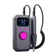 GENERICO - Torno Pulidor De Uñas Profesional Glx-019 Inalámbrico