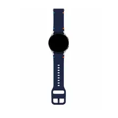 GENERICO - Correa Con Hebilla Compatible Con Samsung Garmin 22mm Azul Oscuro