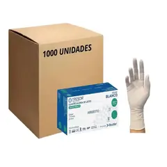 REUTTER - Pack X10 Cajas Guantes De Latex Sin Polvo Tresor 1.000 Unid M