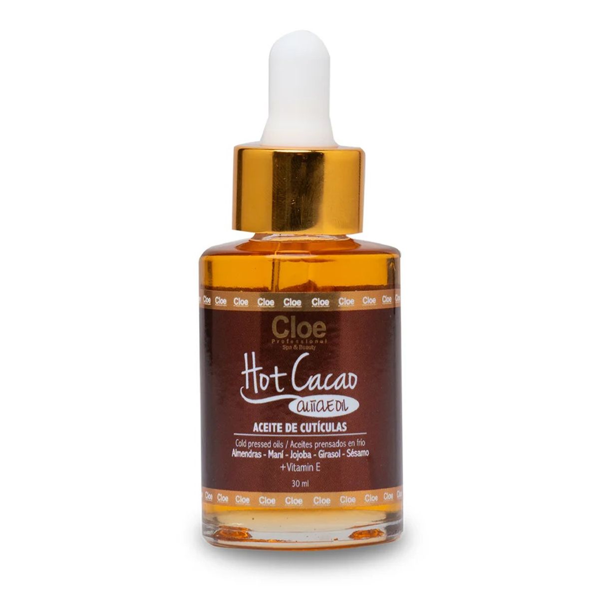 CLOE - Aceite de Cutículas Hot Cacao 30ml Cloe