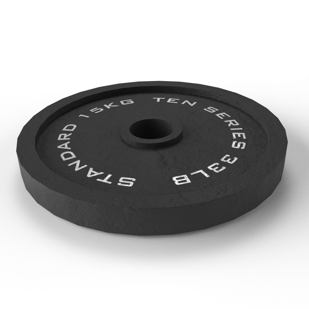 TEN SERIES - Disco Olímpico Hierro 15 Kg Ten Series