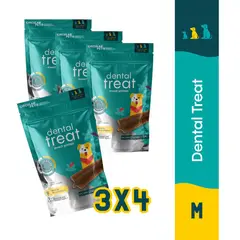 CIRCULAR PET - Snack Dentales Hipoalergénicos 4x3 Talla M