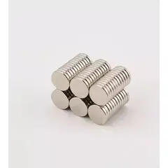 GENERICO - 20pcs de Imanes De Neodimio Refrigeradores Superfuertes De 12x4mm