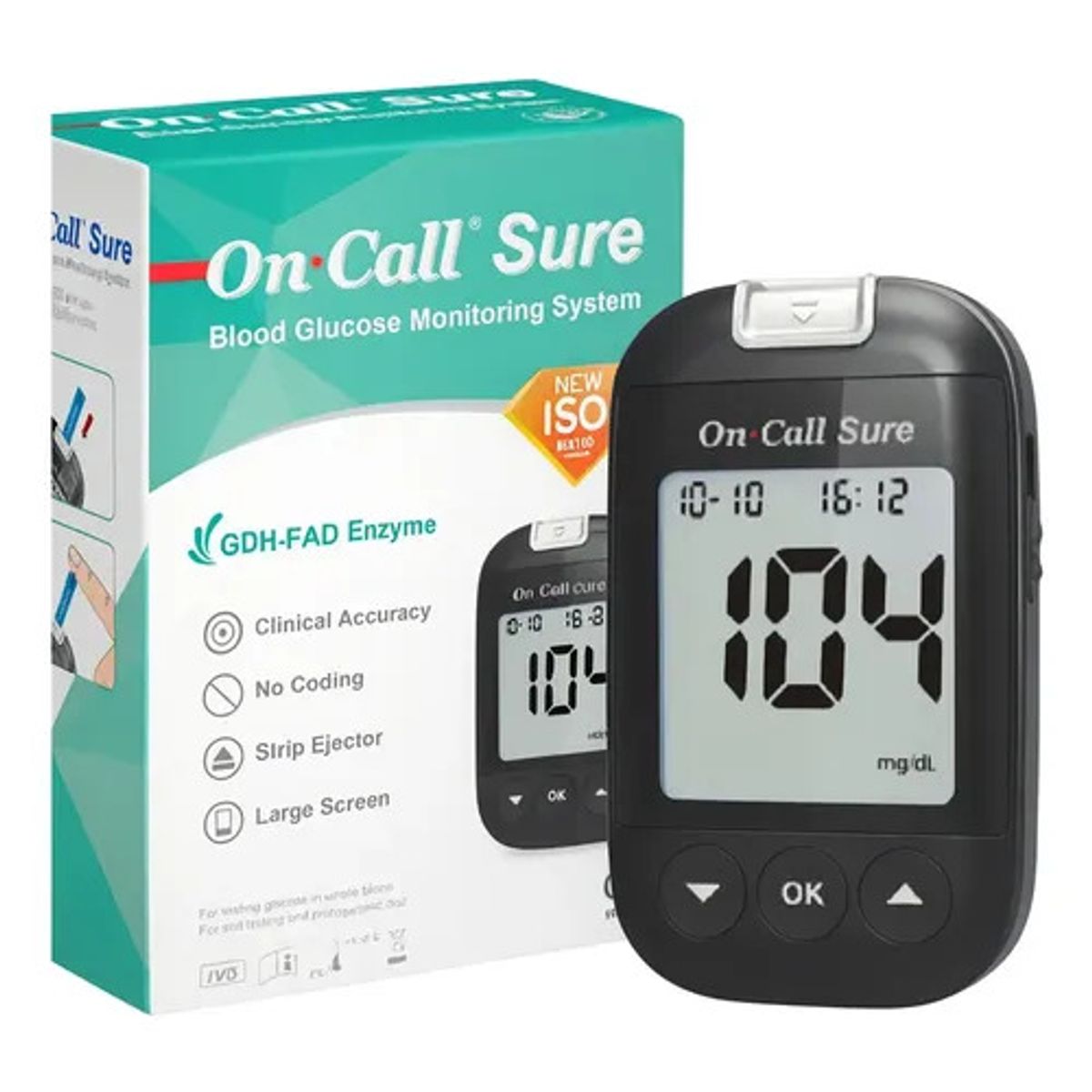 ON CALL - Glucometro On Call Sure + 50 Cintas