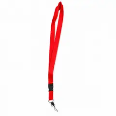 GENERICO - Paquete de 50 lanyard rojo