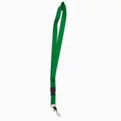 GENERICO - Paquete de 50 unidades Lanyard verde