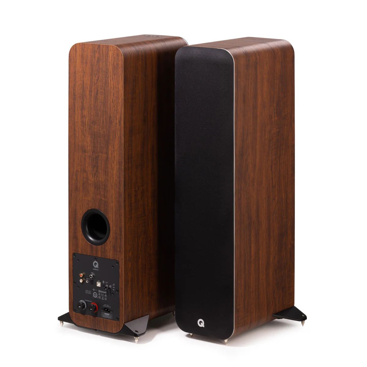 GENERICO - Parlantes Activos M40 HD Q Acoustics Walnut
