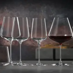 SPIEGELAU - Set 4 Copas Definition Burgundy