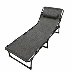 GENERICO - REPOSERA PLEGABLE CAMPING POLIURETANO FOAM PAD GRIS