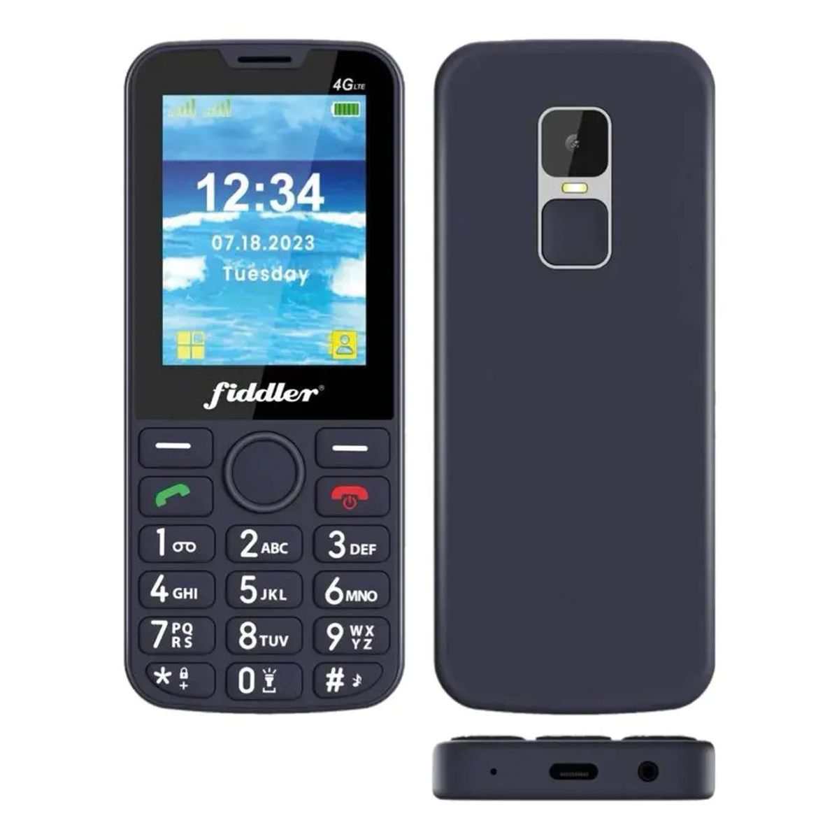 GENERICO - Teléfono Celular Senior 4g Dual Sim D117