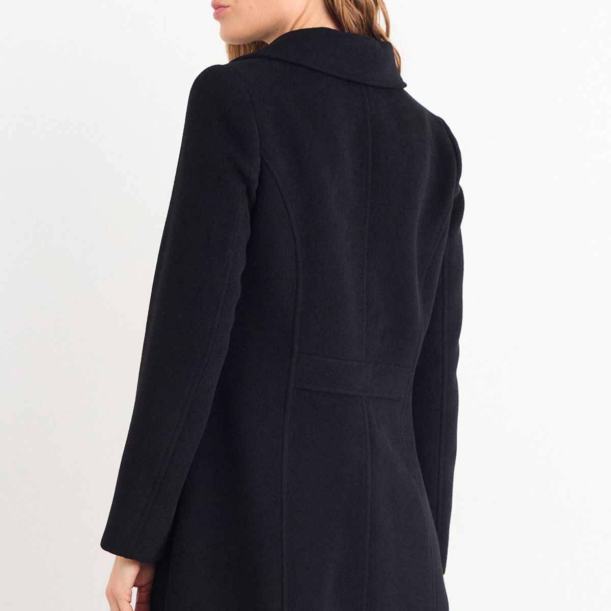 IO - Chaqueton Liso Mujer Negro Io