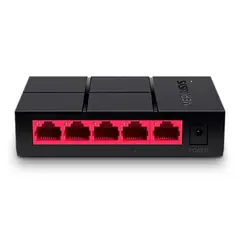 MERCUSYS - Switch de escritorio MS105G 5 Puertos 10/100/1000 Mbps Ultra compacto Plug and play