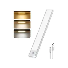 GENERICO - Luz Led Magnético Sensor De Movimiento Recargable Labg