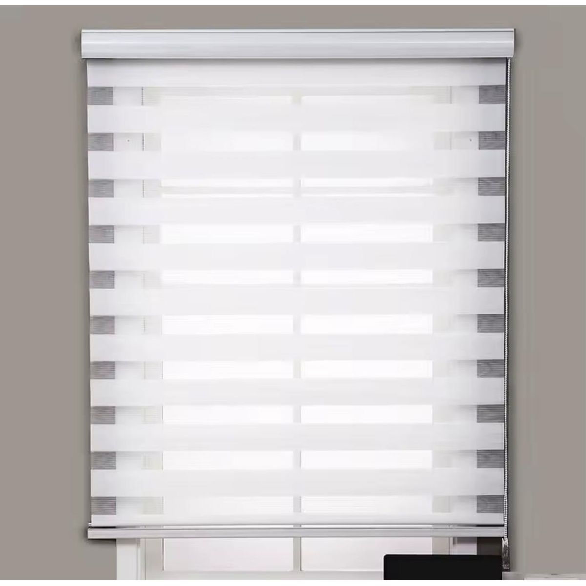 GENERICO - Cortina Persiana Roller Duo Blanco 120x200