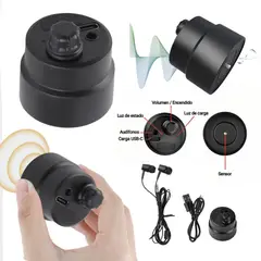 GENERICO - Geofono detector de fugas de agua recargable. Alta sensibilidad. Buscador de fugas