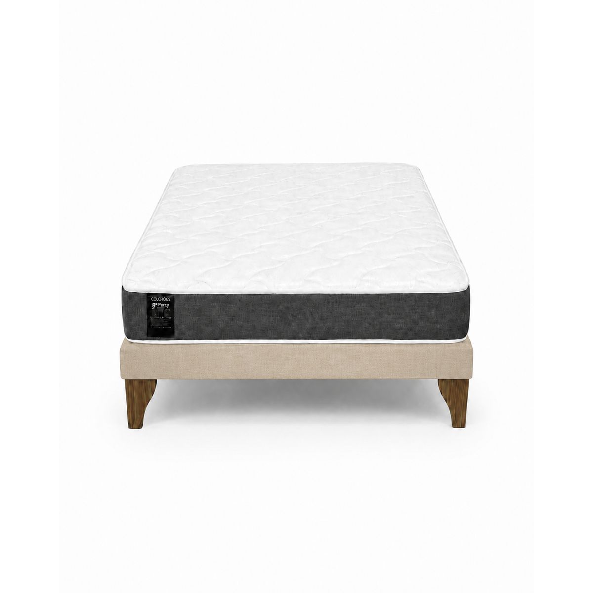 GENERICO - Base 1.5 Plaza Beige + Colchon