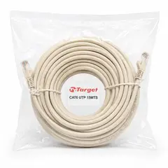 TARGET - Cable de Red 15 mts Patch Cord UTP Cat 6