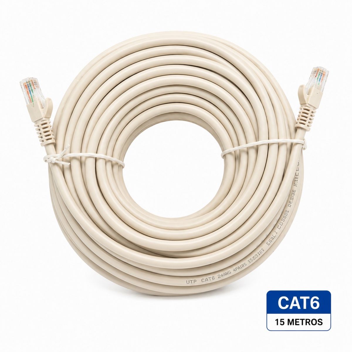 TARGET - Cable de Red Target 15 mts Patch Cord UTP Cat 6