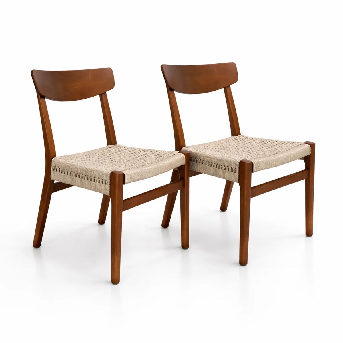 KLIK - Pack de 2 Sillas Koda Madera - Natural