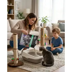 GENERICO - Arena Sanitaria Gatos Carbon Activo Lavanda 5L