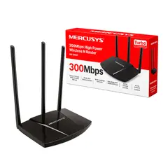 MERCUSYS - Router 300mbps Inalámbrico Negro