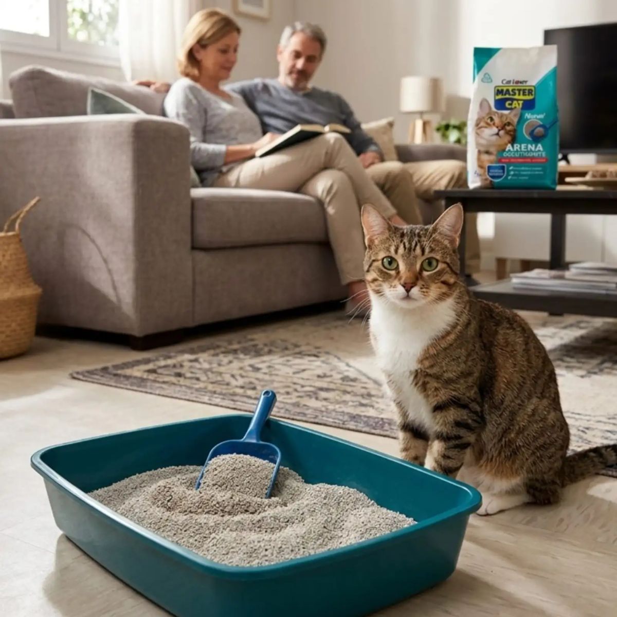 GENERICO - Arena Sanitario Gatos Alta Durabilidad 4kg