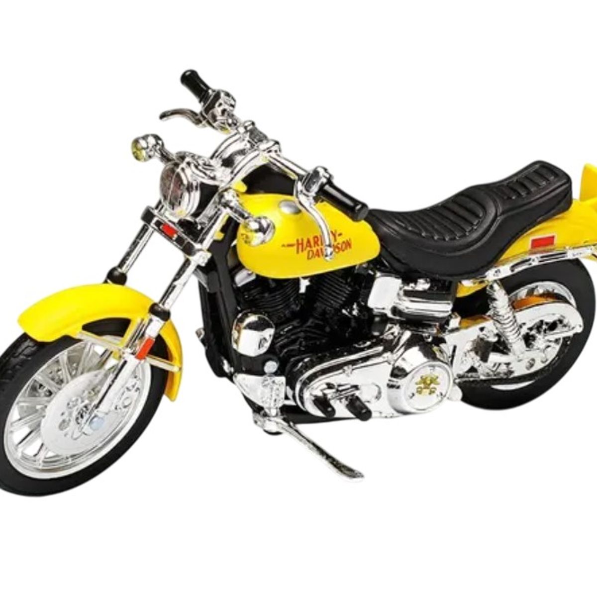 JADA TOYS - Moto Harley Davidson 1977 Fxs Low Rider Marca Maisto Escala 1:18