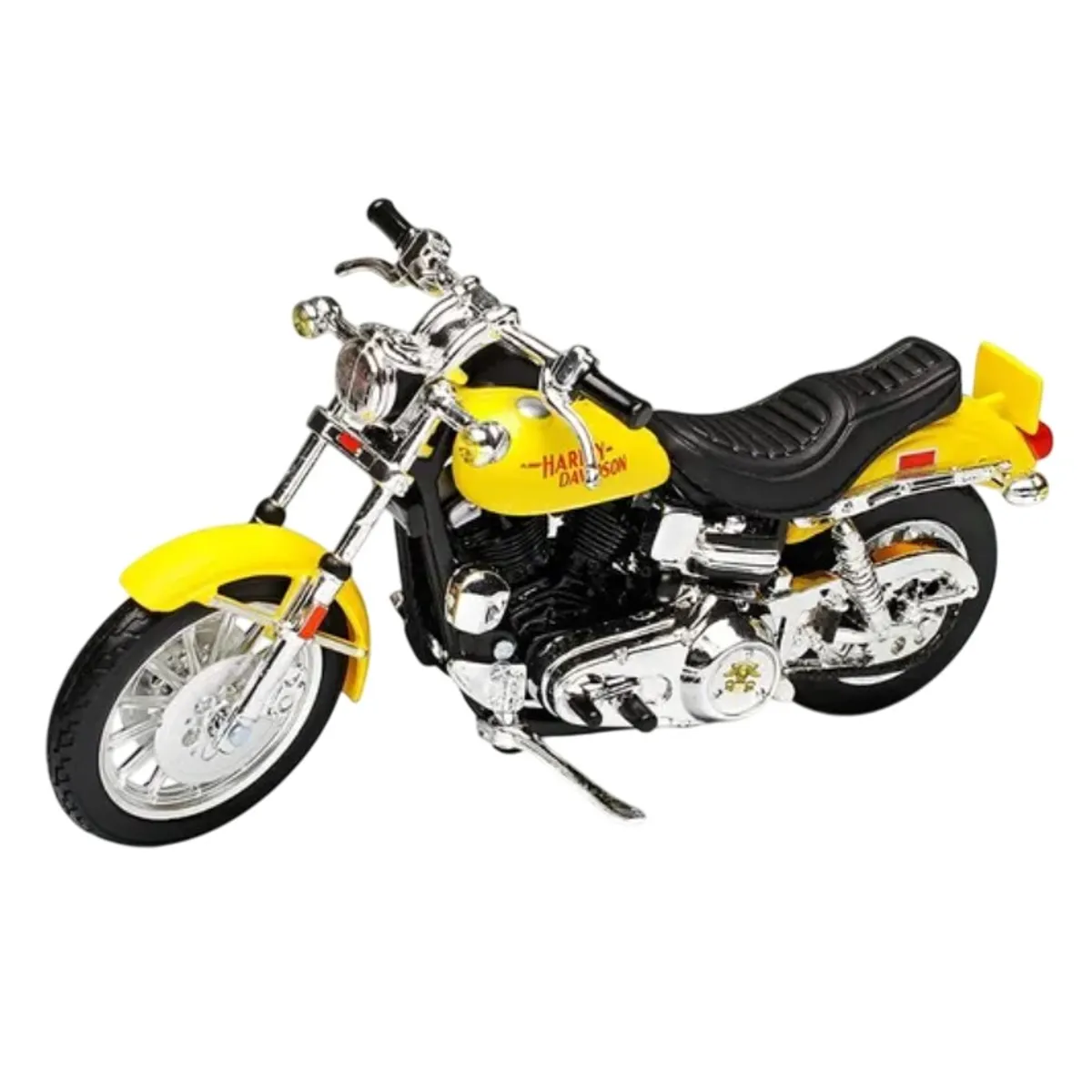 JADA TOYS - Moto Harley Davidson 1977 Fxs Low Rider Marca Maisto Escala 1:18