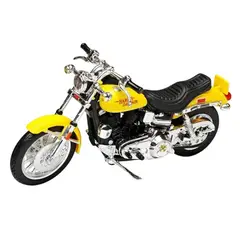 JADA TOYS - Moto Harley Davidson 1977 Fxs Low Rider Marca Maisto Escala 1:18