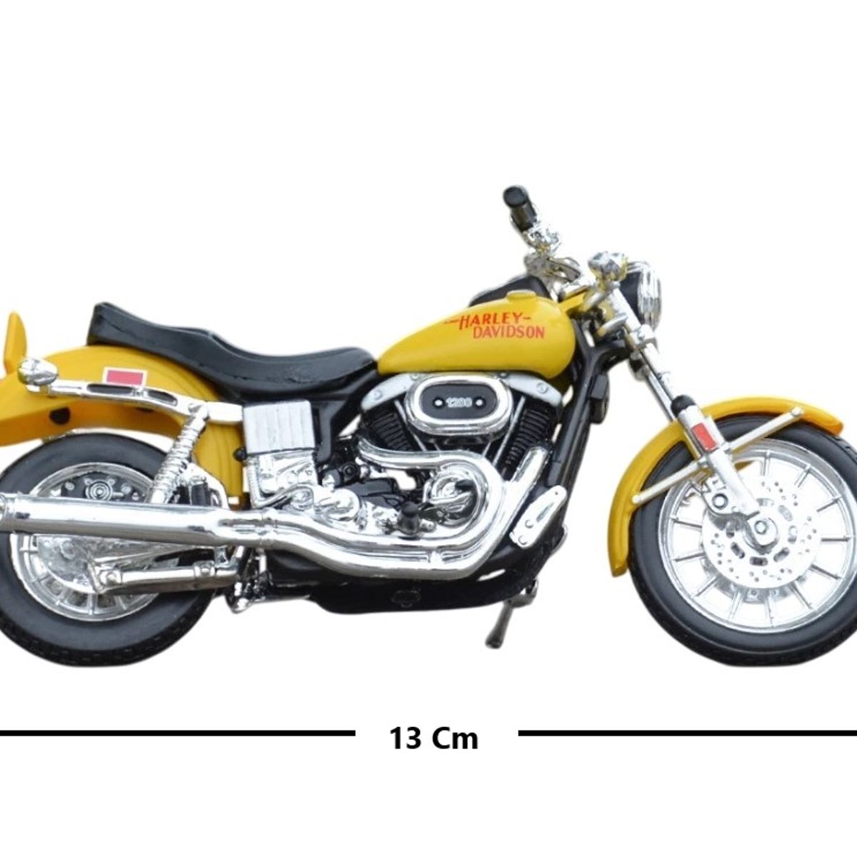 JADA TOYS - Moto Harley Davidson 1977 Fxs Low Rider Marca Maisto Escala 1:18