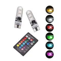 GENERICO - Ampolleta Led Cola De Pez T10 Multicolor Rgb Control