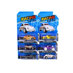 GENERICO - Pack 6 Autitos coleccionables Racing Car