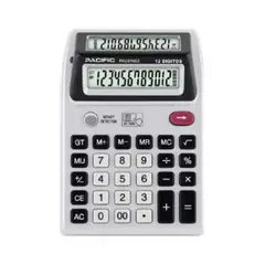 PACIFIC - Calculadora Doble Pantalla Detector Billetes PAC01003