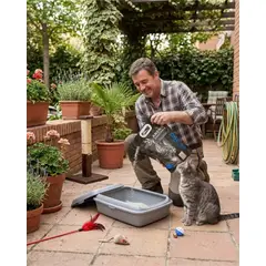 GENERICO - Arena Higienica Gato Sin Olor Aglomerante 4 Kg