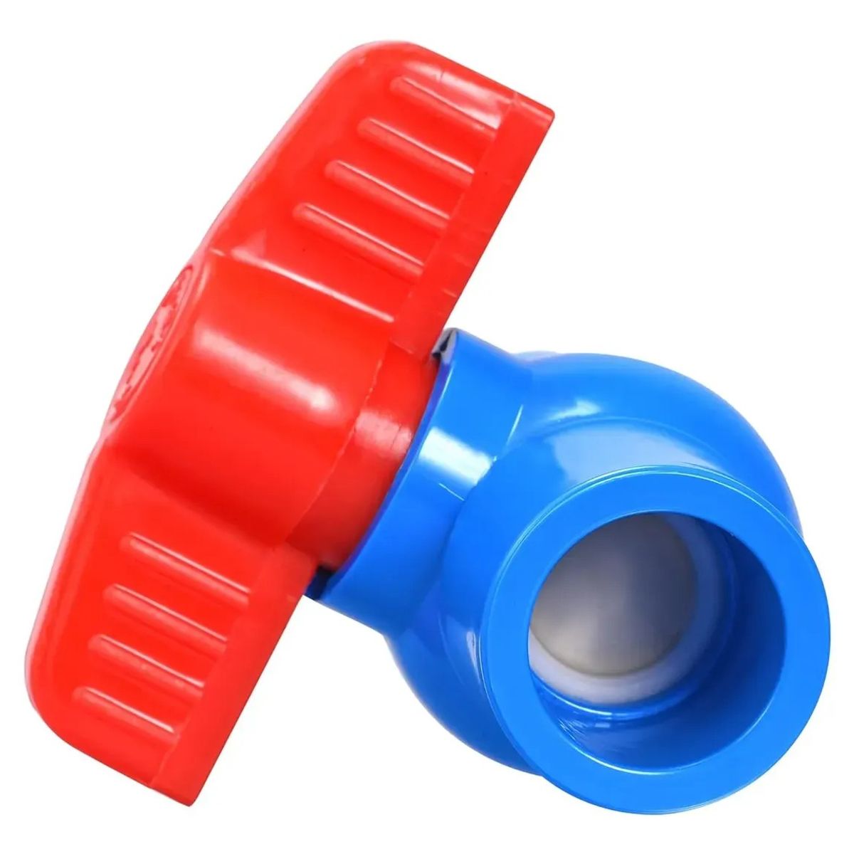 10 Pcs Válvula Bola Esférica Pvc 20mm Pn10 Resistente Presión 1/2, marca KUANGYE - Foto 2