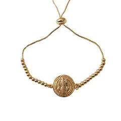GENERICO - Pulsera de Medalla de San Benito