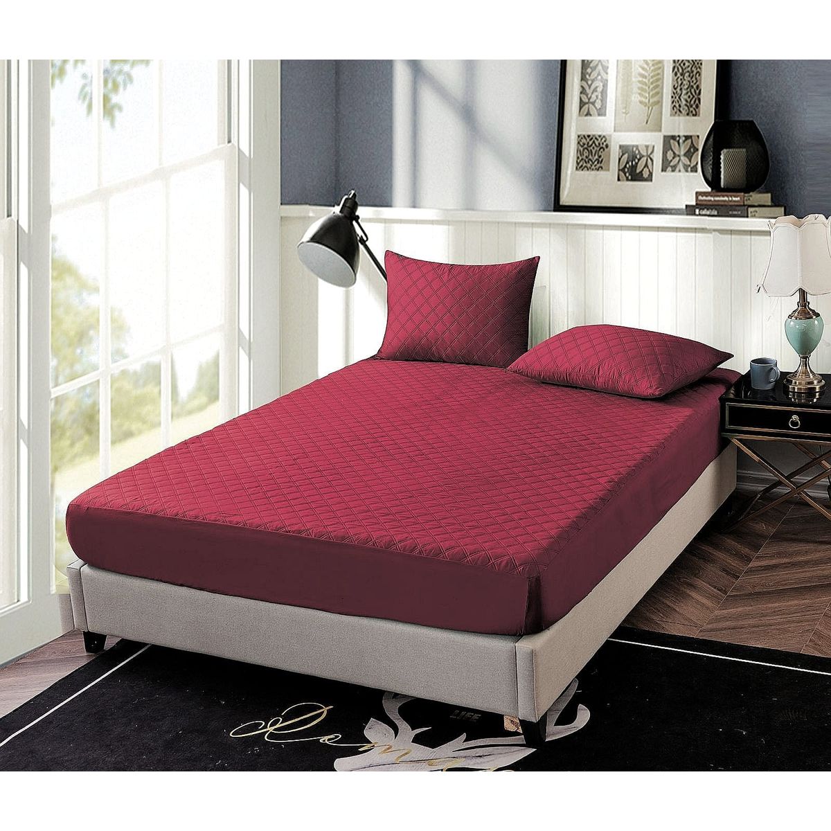 GENERICO - Protector de colchon impermeable king