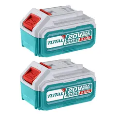TOTAL TOOLS - Combo 2 baterias de litio-ion 5.0ah Total